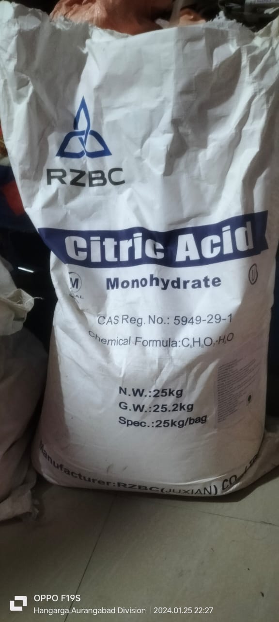 CITRIC Acid - Monohydrate